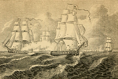 Ben Franklin Voyage 1777